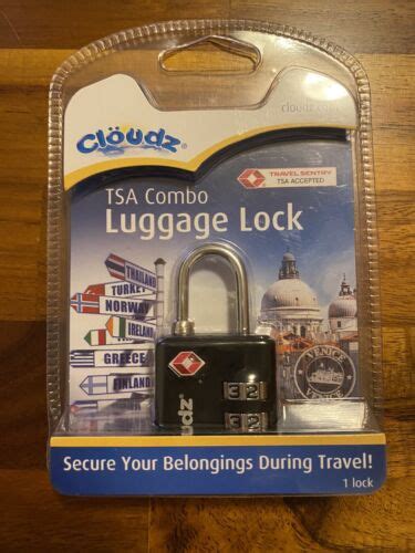 cloudz tsa luggage lock.